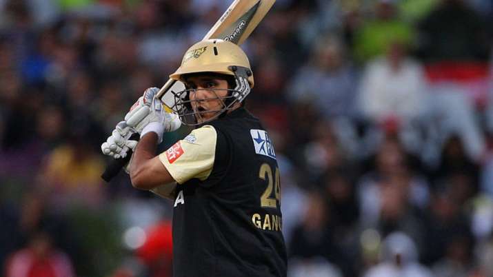 Sourav Ganguly during his KKR days