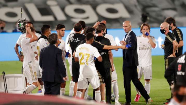 Real Madrid are on the verge of clinching its first La Liga