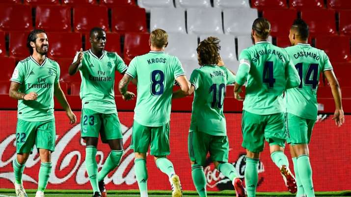 Madrid needs two points from its last two matches to secure