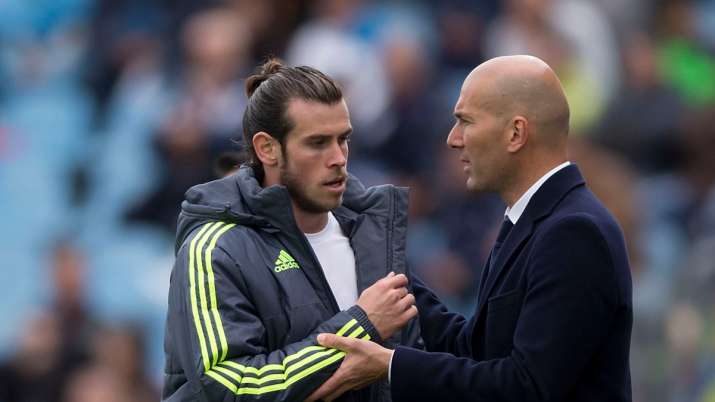 Gareth Bale and Real Madrid manager Zinedine Zidane