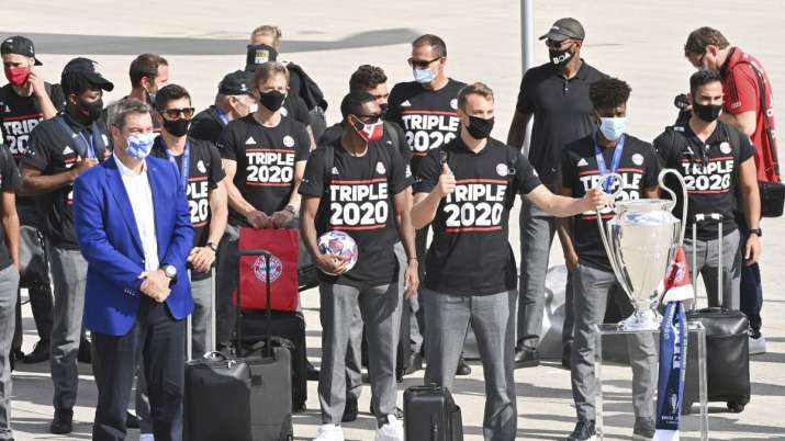 Bayern Munich returned home to a subdued reception