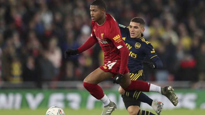 Liverpool's Rhian Brewster