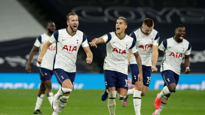 Erik Lamela equalized for Tottenham late