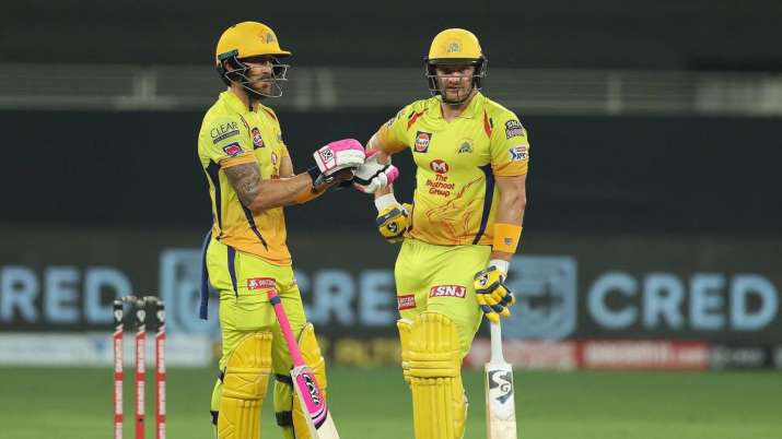 Shane Watson and Faf du Plessis