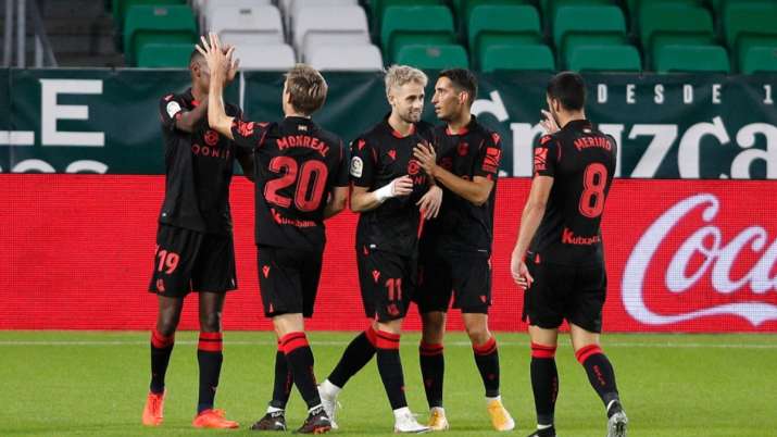 real sociedad, real betis, la liga, la liga table