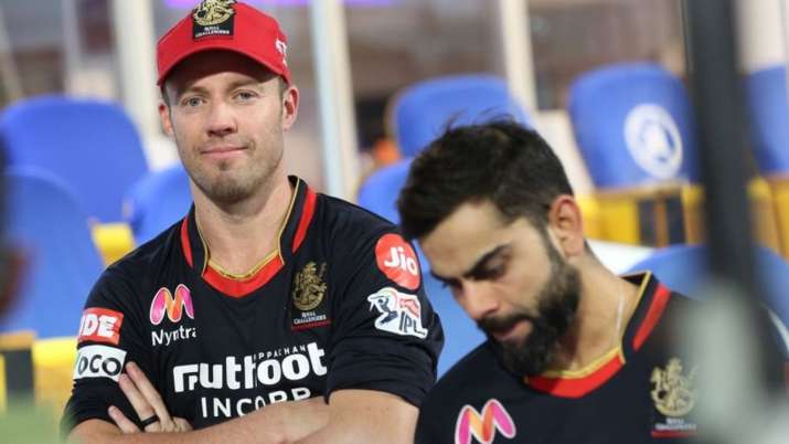 AB de Villiers and Virat Kohli