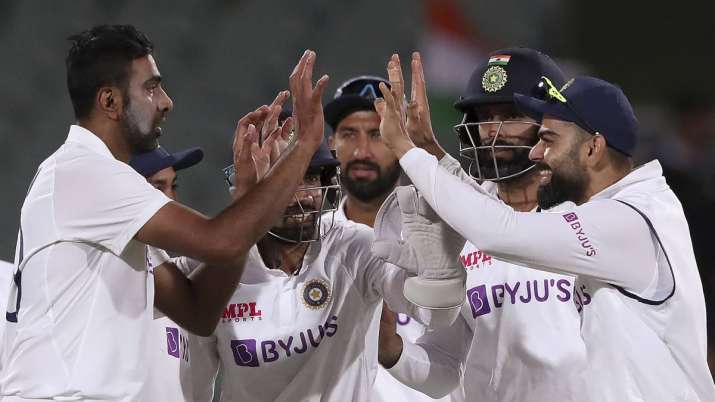 Ashwin finished with 4 for 55 on day 2 of the first Test