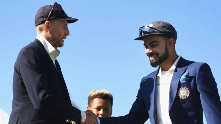Joe Root and Virat Kohli