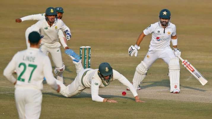 Rizwan was unbeaten on 28 but Ashraf fell late in the