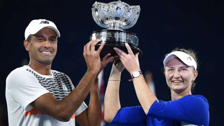 Barbora Krajcikova and Rajeev Ram