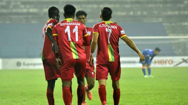 It is a race between three sides -- TRAU FC, Mohammedan SC,