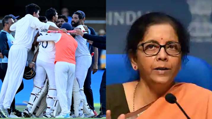 FM Nirmala Sitharaman recalled India's Test series win in
