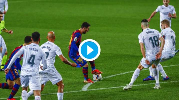 lionel messi, barcelona, huesca, la liga