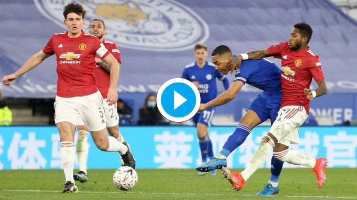 Youri Tielemans, leicester town vs manchester united, fa cup, 