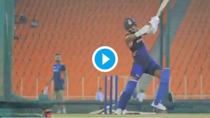 IND vs ENG: Hardik Pandya switches beast mode on at nets ahead of 1st T20 | Cricket News - India TV