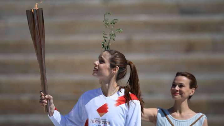 Tokyo Olympics torch