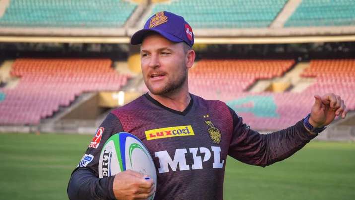Kolkata Knight Riders head coach Brendon McCullum