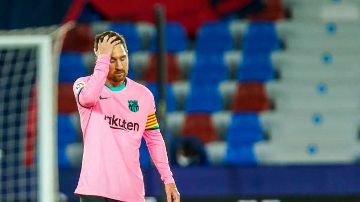 Barcelona missed yet another chance to reach the top after blowing a two-goal lead in a 3-3 draw at