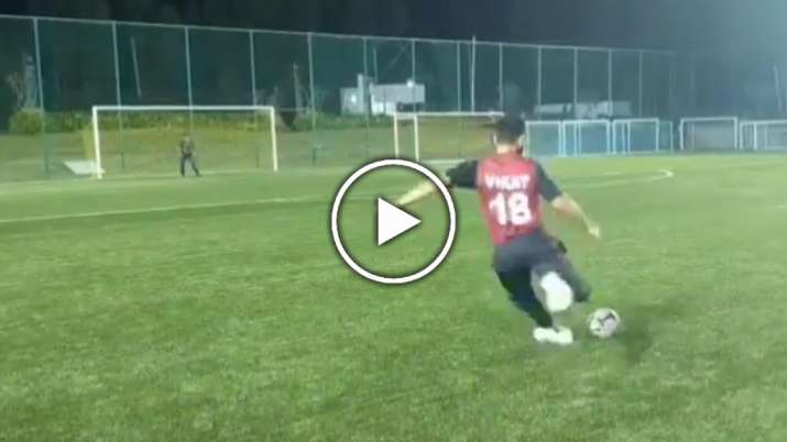 virat kohli football,