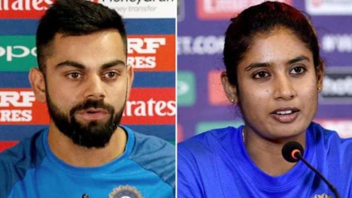 virat kohli, mithali raj,