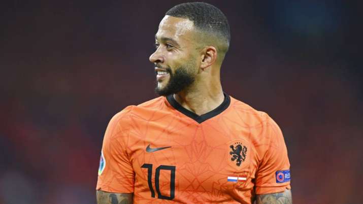 Memphis Depay of Netherlands