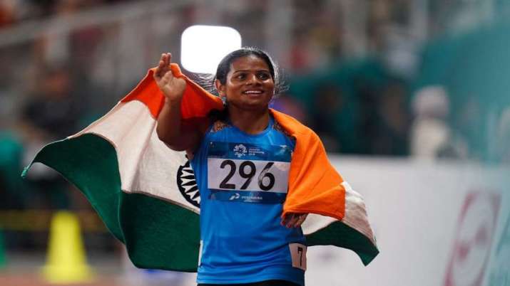Star sprinter Dutee Chand