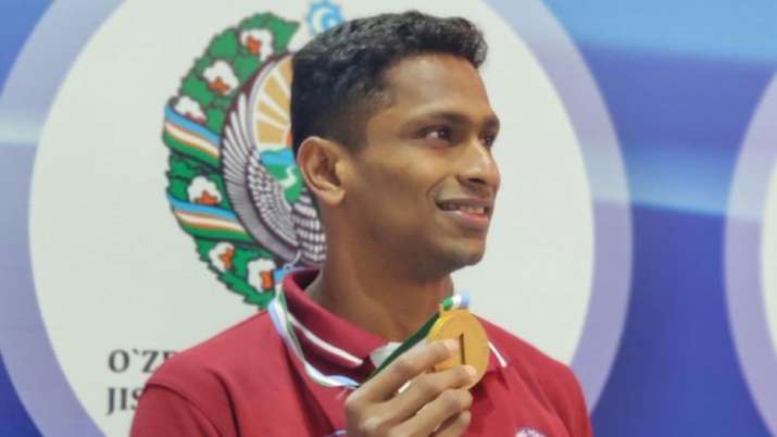 A day after creating history, swimmer Sajan Prakash sets national record in 200m freestyle