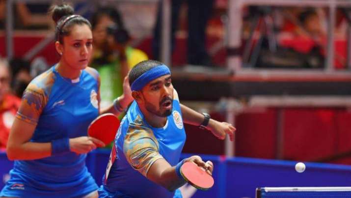 manika batra, sharath kamal