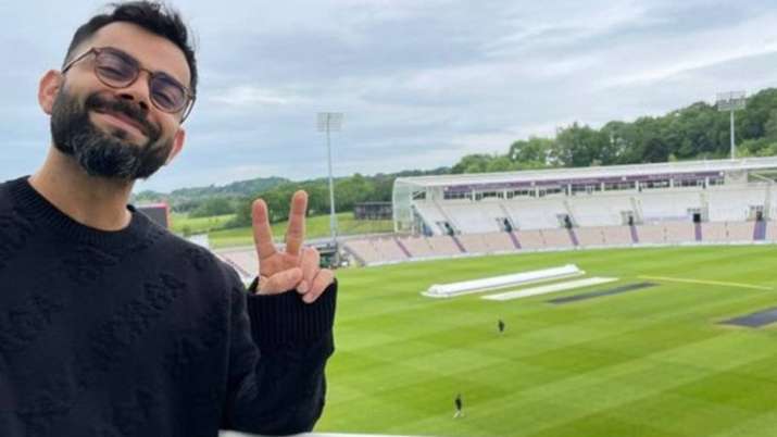 WTC Final | Virat Kohli shares picture from Ageas Bowl ...