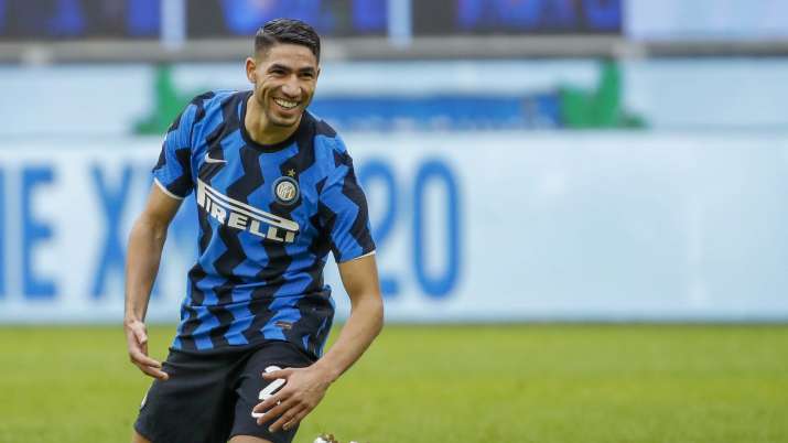In this Sunday, Jan. 3, 2021 file photo, Inter Milan's