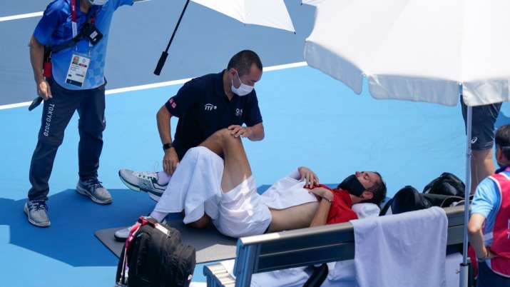 'I can die': Medevdev survives suffocating heat to reach Tokyo Olympics quarters