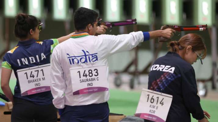 manu bhaker, saurabh chaudhury,