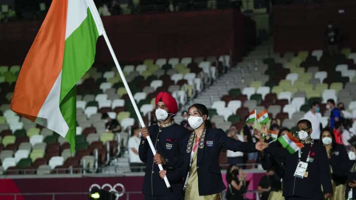 India at Tokyo Olympics Opening Ceremony India