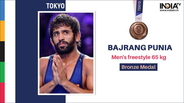 Bajrang Punia wins bronze medal