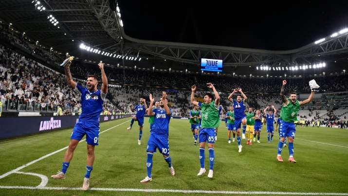 Juventus lose at home to Empoli in first game post Cristiano Ronaldo's departure