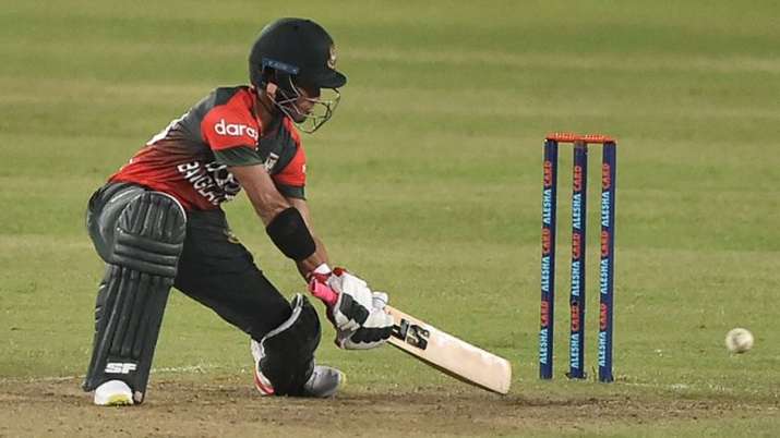 Bangladesh reached the winning mark with eight balls