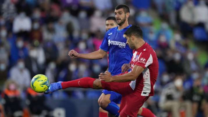 luis suarez, atletico madrid vs getafe,