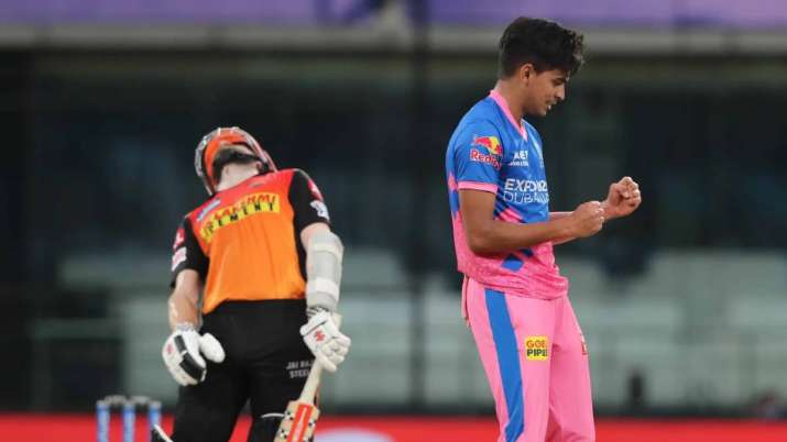 srh vs rr, kartik tyagi,