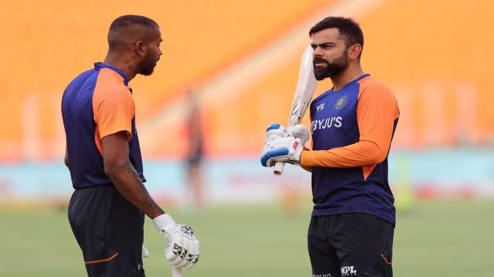 File Photo of Virat Kohli an Hardik Pandya