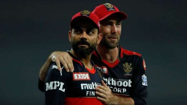 Virat Kohli and Glenn Maxwell