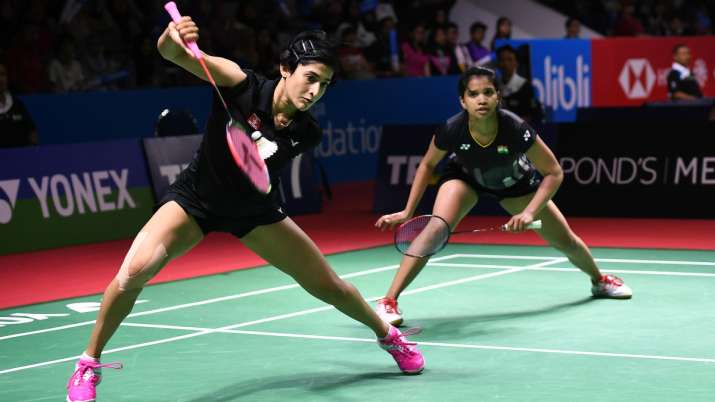 File photo of Ashwini Ponnappa (front) and N Sikki Reddy.