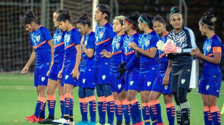 File photo of India women football team.