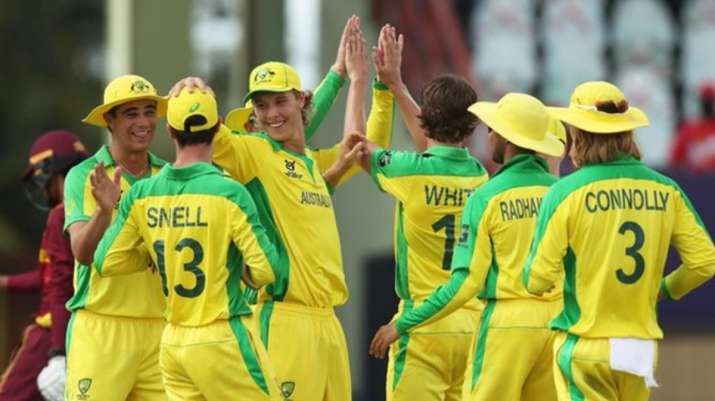 File Foto Tim kriket Australia U-19 di Piala Dunia Putra ICC U-19 2022.
